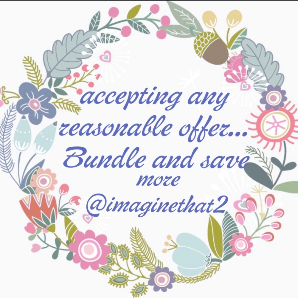 Reasonable offers are welcome